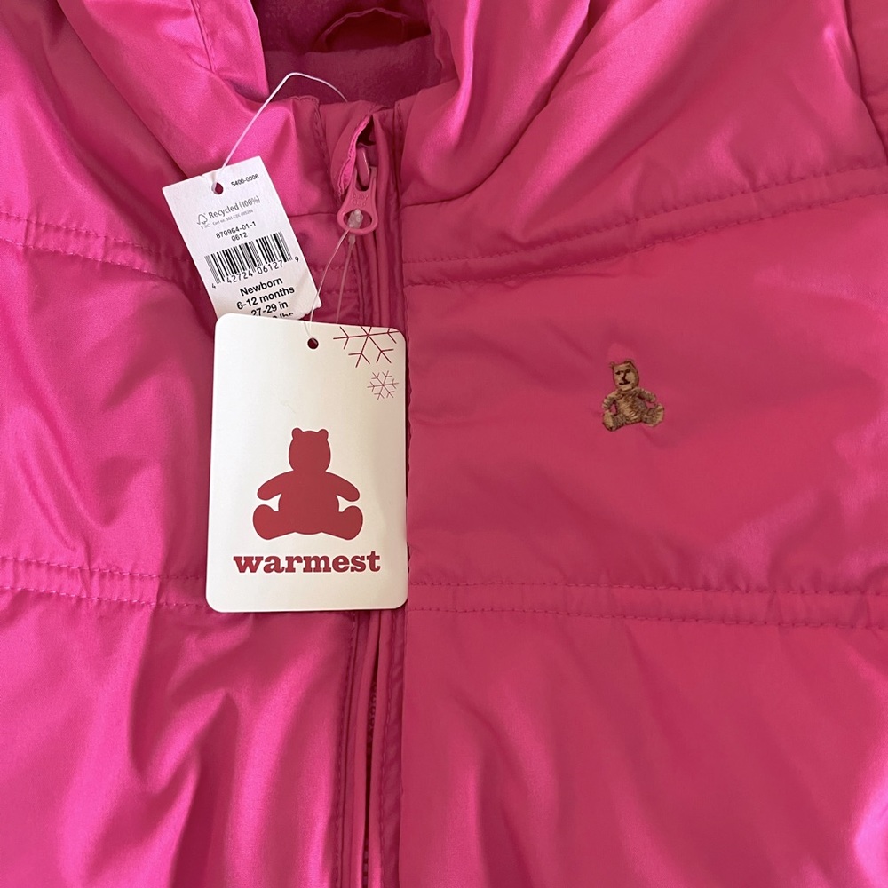 Gap baby - Puffer One-Piece / Newbron 6-12 M.
